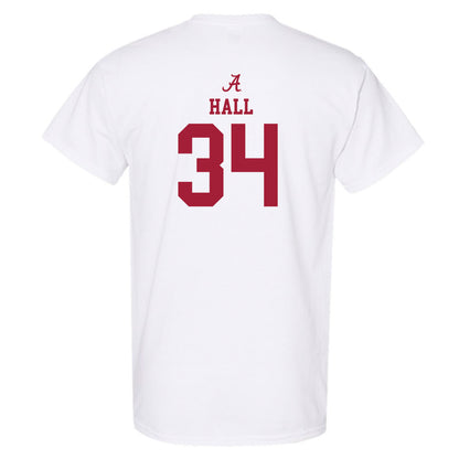 Alabama - NCAA Football : Zay Hall - Classic Shersey T-Shirt-1