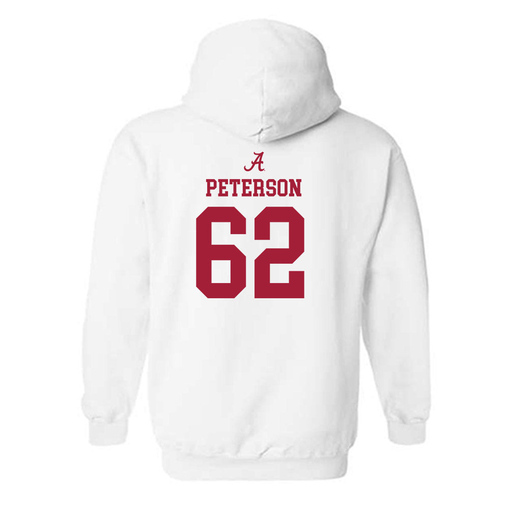 Alabama - NCAA Football : Davis Peterson - Classic Shersey Hooded Sweatshirt-1