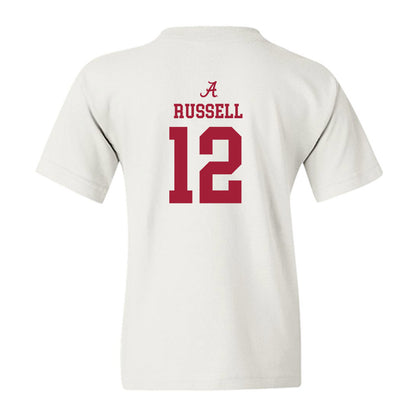 Alabama - NCAA Football : Keelon Russell - Classic Shersey Youth T-Shirt-1