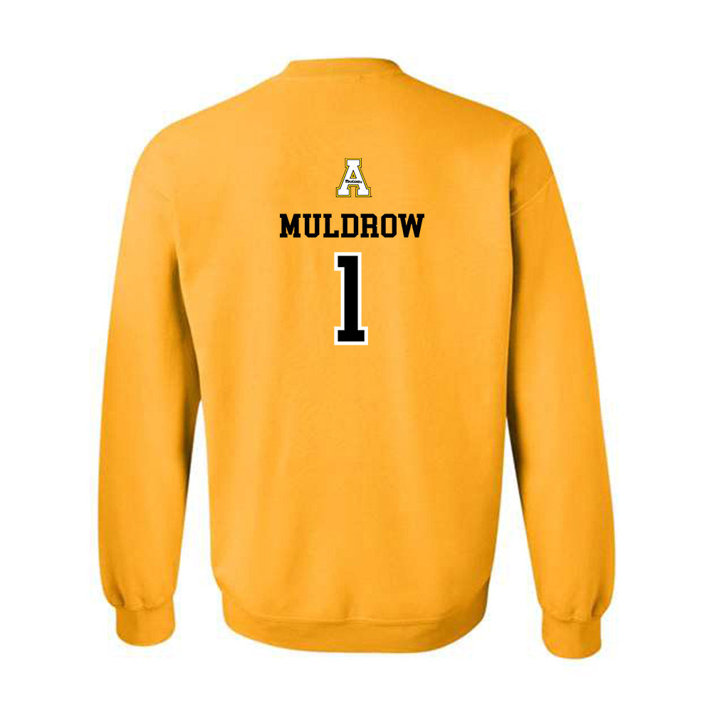 App State - NCAA Women's Basketball : Camiah Muldrow - Generic Sports Crewneck Sweatshirt-1