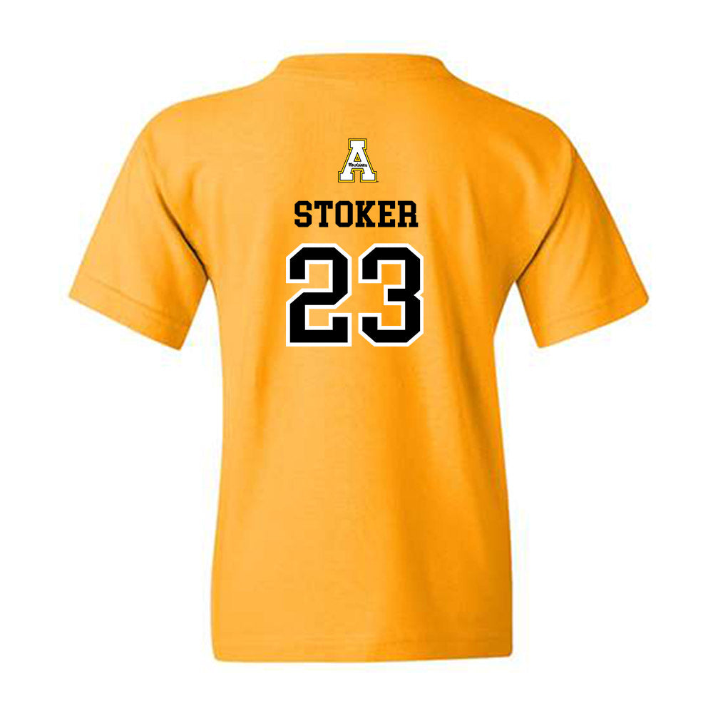 App State - NCAA Women's Basketball : Riley Stoker - Generic Sports Youth T-Shirt-1