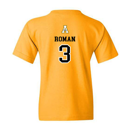 App State - NCAA Women's Basketball : Isa Roman - Generic Sports Youth T-Shirt-1