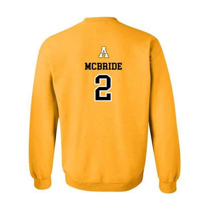 App State - NCAA Women's Basketball : Jayden McBride - Generic Sports Crewneck Sweatshirt-1