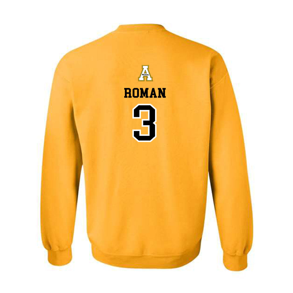 App State - NCAA Women's Basketball : Isa Roman - Generic Sports Crewneck Sweatshirt-1