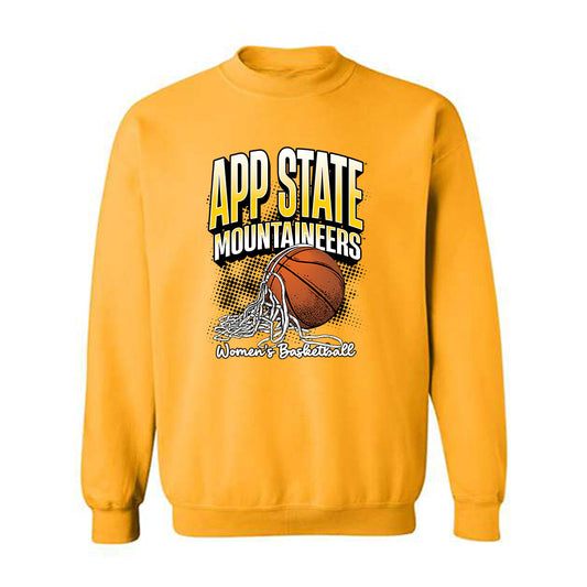 App State - NCAA Women's Basketball : Raven Preston - Generic Sports Crewneck Sweatshirt-0