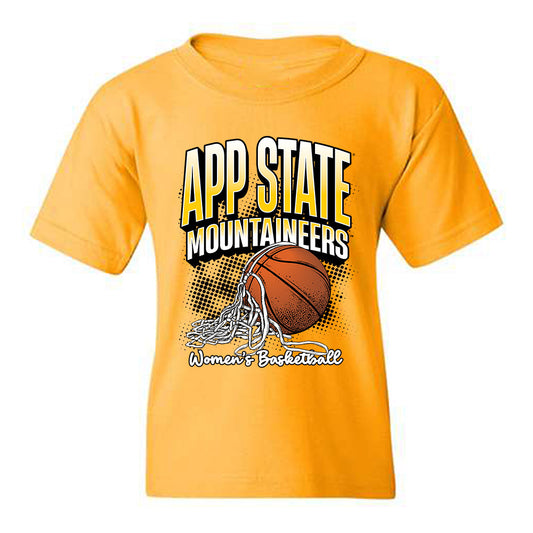 App State - NCAA Women's Basketball : Addisyn Biel - Generic Sports Youth T-Shirt-0