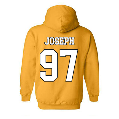 App State - NCAA Football : Xavier Joseph - Generic Shersey Hooded Sweatshirt-1