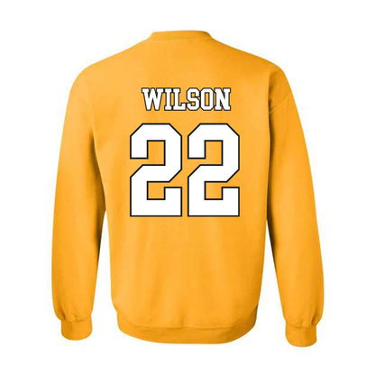 App State - NCAA Football : DaRon Wilson - Generic Shersey Crewneck Sweatshirt-1