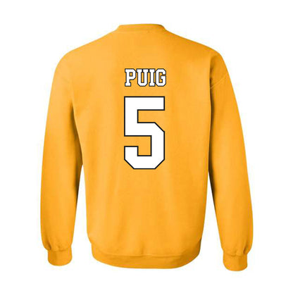 App State - NCAA Baseball : Ethan Puig - Generic Shersey Crewneck Sweatshirt-1