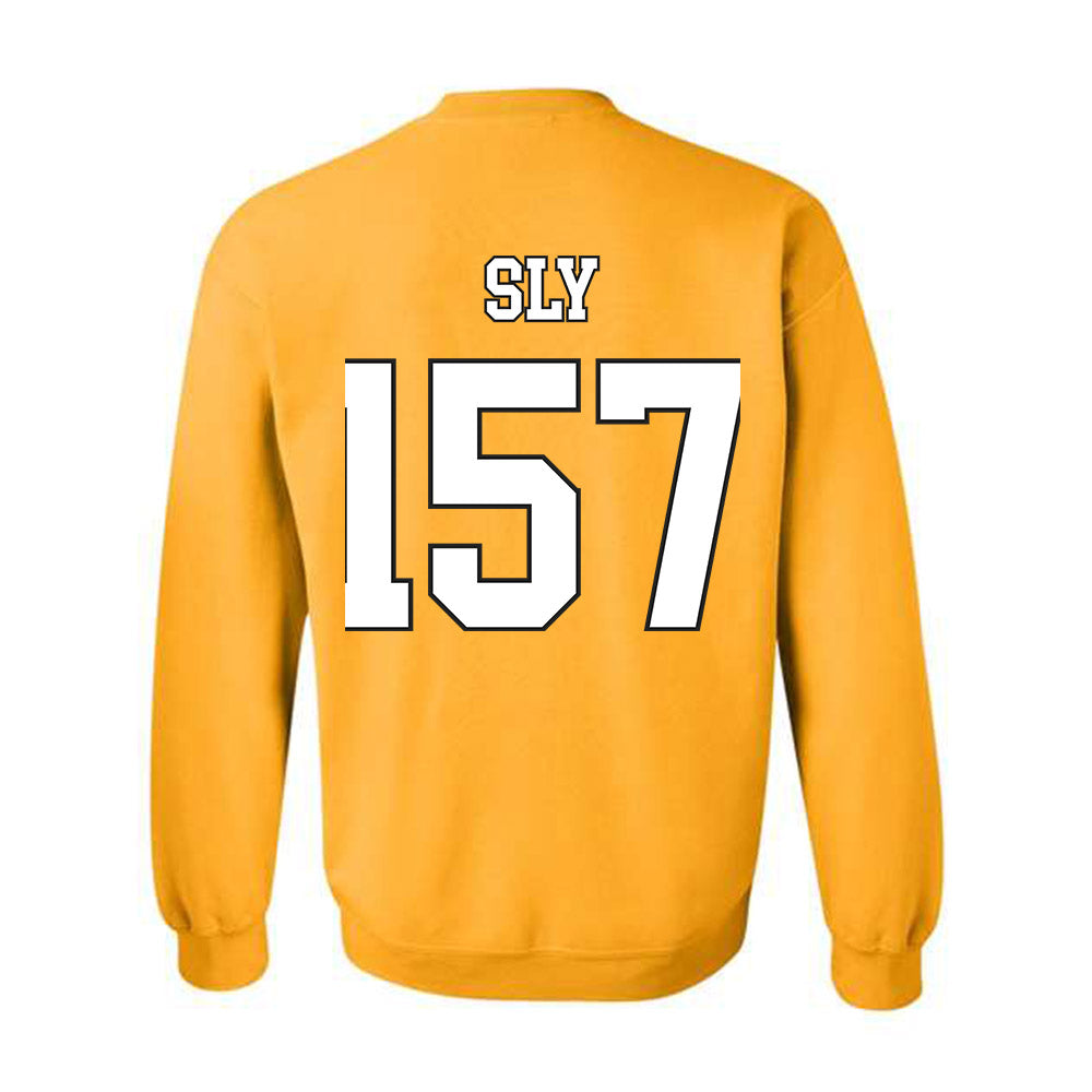 App State - NCAA Wrestling : Bentley Sly - Generic Shersey Crewneck Sweatshirt-1