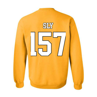 App State - NCAA Wrestling : Bentley Sly - Generic Shersey Crewneck Sweatshirt-1
