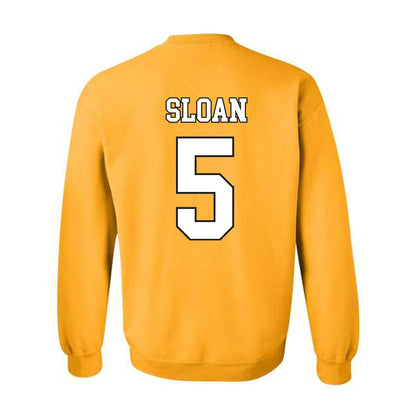 App State - NCAA Football : Carson Sloan - Generic Shersey Crewneck Sweatshirt-1