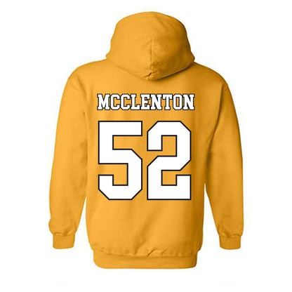 App State - NCAA Football : Michael McClenton - Generic Shersey Hooded Sweatshirt-1