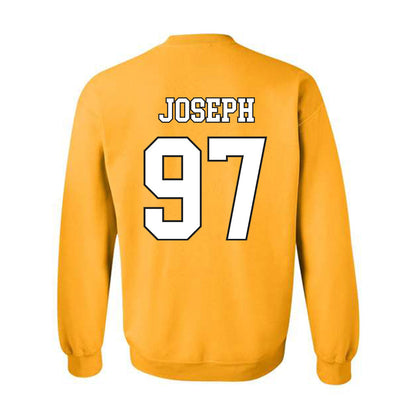 App State - NCAA Football : Xavier Joseph - Generic Shersey Crewneck Sweatshirt-1