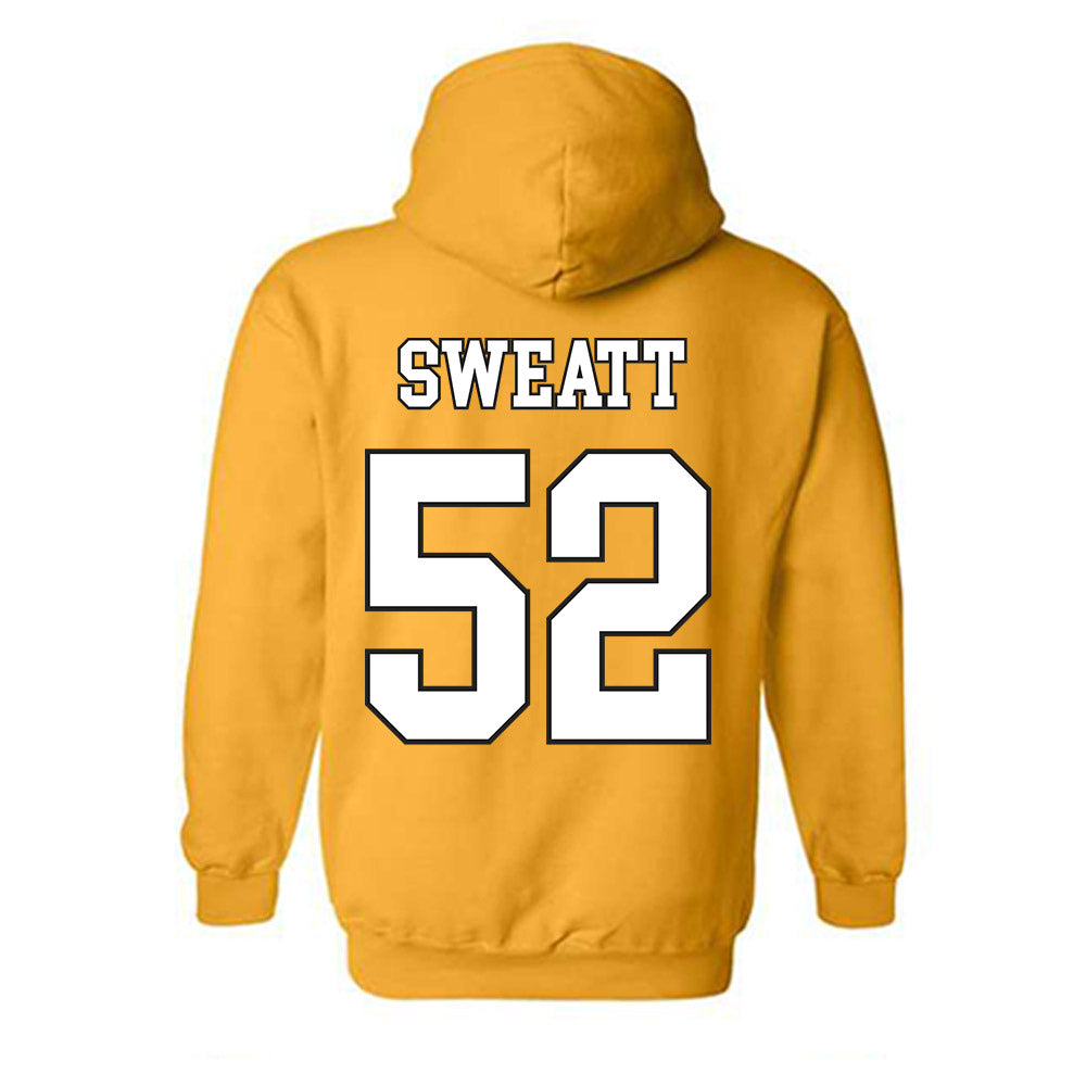 App State - NCAA Football : Cayden Sweatt - Generic Shersey Hooded Sweatshirt-1