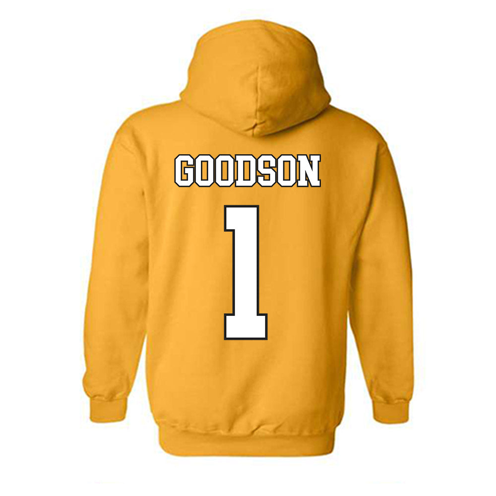 App State - NCAA Women's Volleyball : Eva Goodson - Generic Shersey Hooded Sweatshirt-1