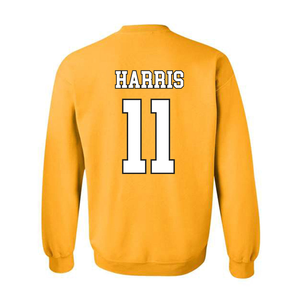 App State - NCAA Football : Jordan Harris - Generic Shersey Crewneck Sweatshirt-1