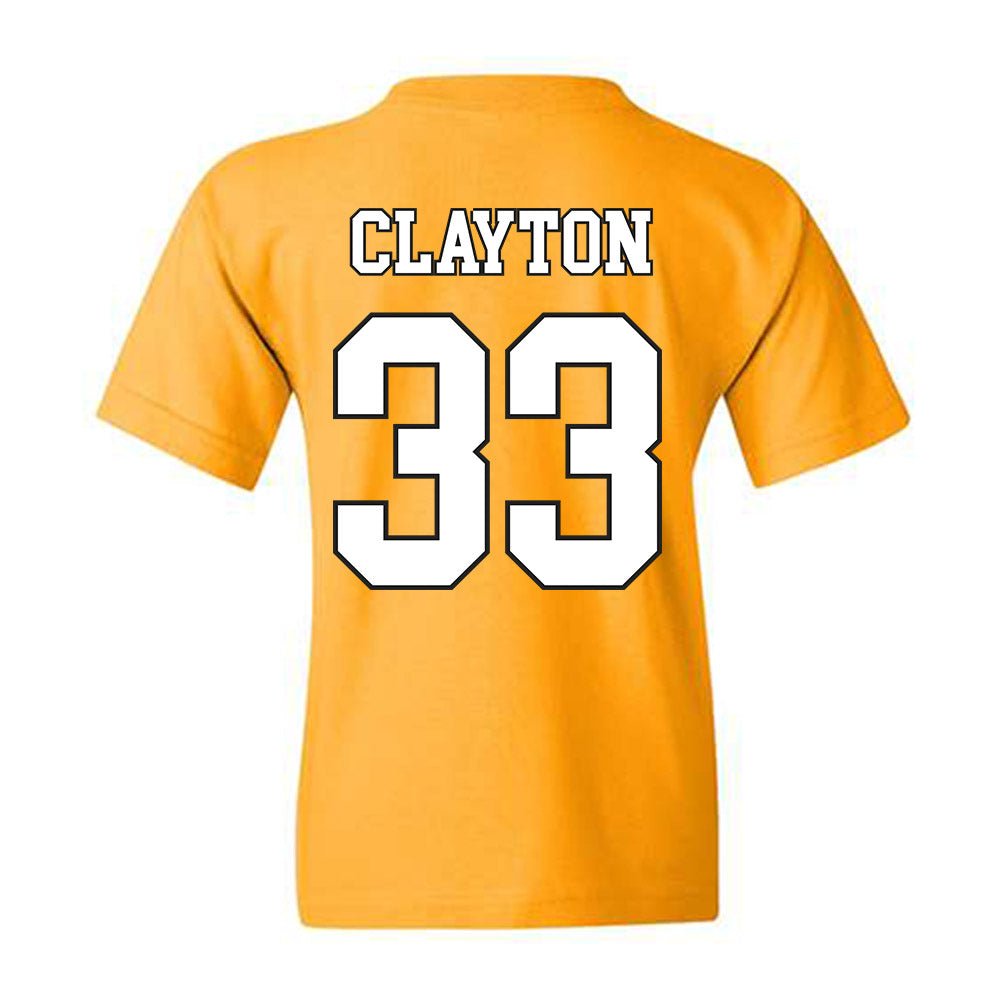 App State - NCAA Men's Basketball : Grant Clayton - Generic Shersey Youth T-Shirt-1