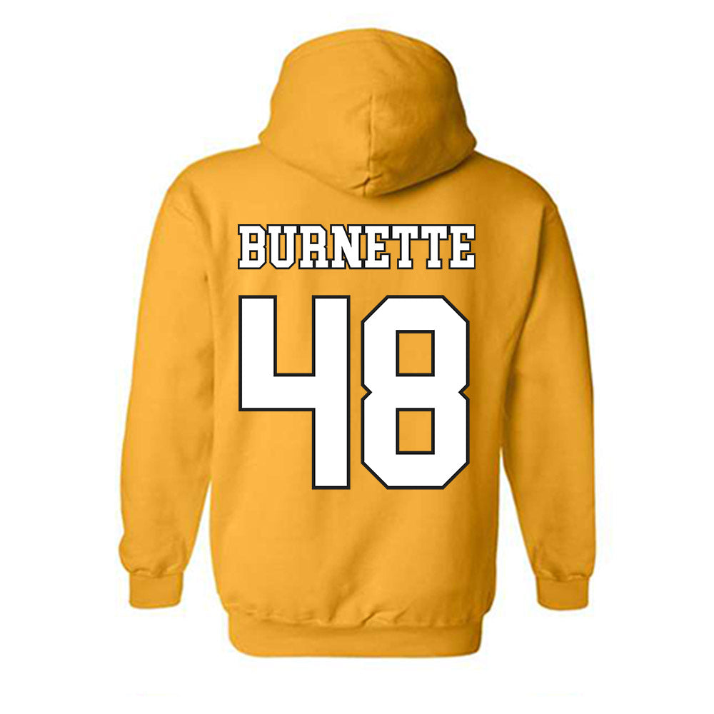 App State - NCAA Football : J'Marion Burnette - Generic Shersey Hooded Sweatshirt-1
