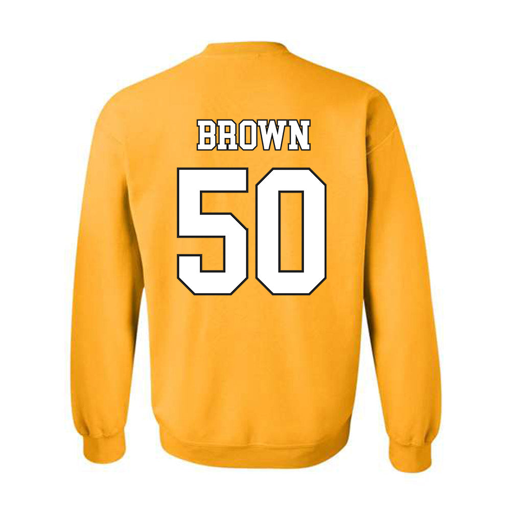 App State - NCAA Football : Jehchys Brown - Generic Shersey Crewneck Sweatshirt-1