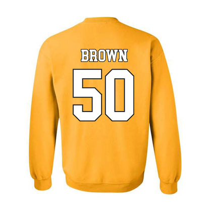 App State - NCAA Football : Jehchys Brown - Generic Shersey Crewneck Sweatshirt-1