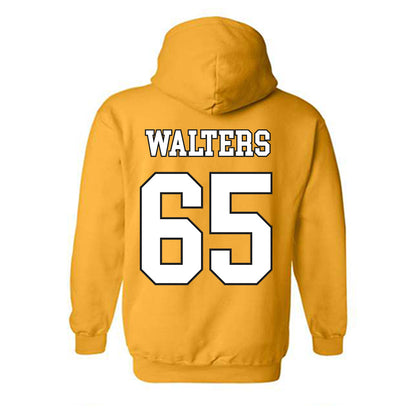 App State - NCAA Football : Mac Walters - Generic Shersey Hooded Sweatshirt-1