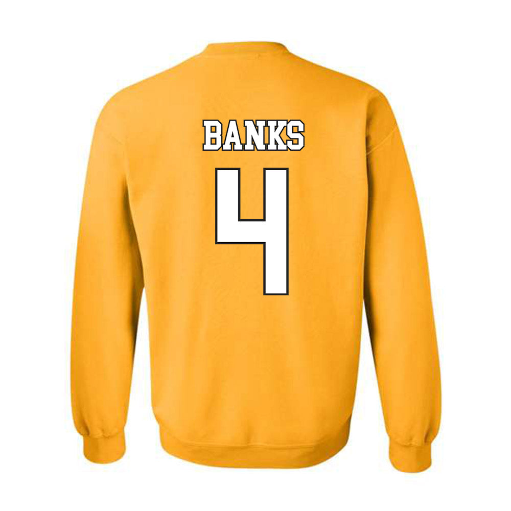 App State - NCAA Men's Basketball : Eren Banks - Generic Shersey Crewneck Sweatshirt-1