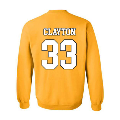 App State - NCAA Men's Basketball : Grant Clayton - Generic Shersey Crewneck Sweatshirt-1