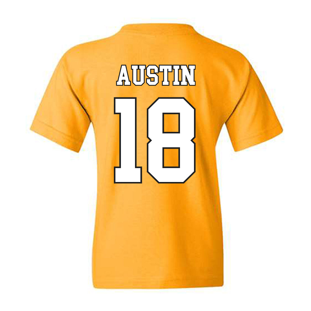 App State - NCAA Football : Kamauri Austin - Generic Shersey Youth T-Shirt-1