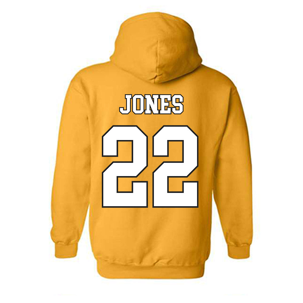 App State - NCAA Women's Soccer : Anaya Jones - Generic Shersey Hooded Sweatshirt-1