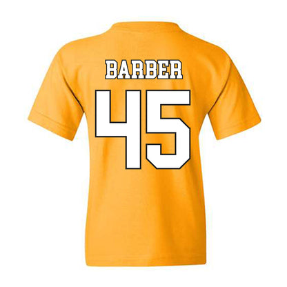 App State - NCAA Football : Gavin Barber - Generic Shersey Youth T-Shirt-1