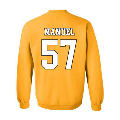 App State - NCAA Football : Devon Manuel - Generic Shersey Crewneck Sweatshirt-1