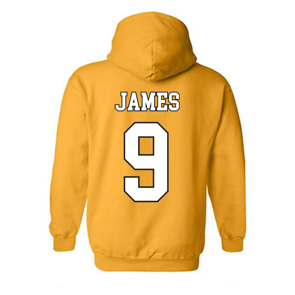 App State - NCAA Football : Dazmin James - Generic Shersey Hooded Sweatshirt-1