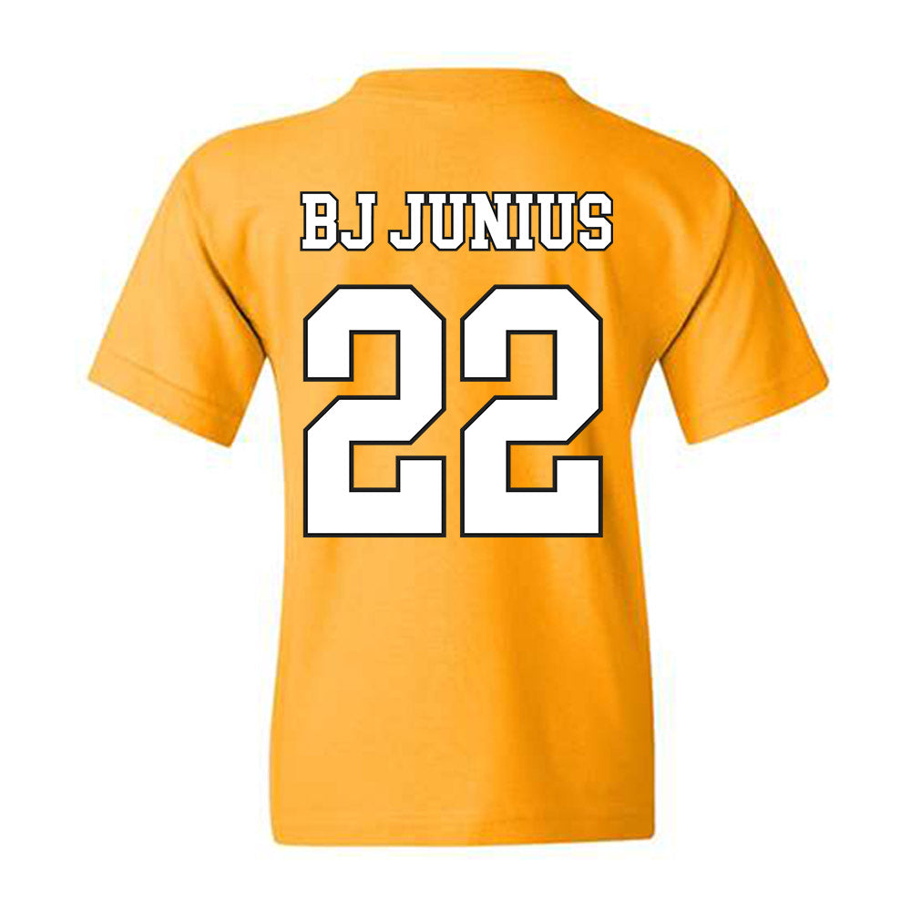 App State - NCAA Football : Bryant "BJ" Junius - Generic Shersey Youth T-Shirt-1