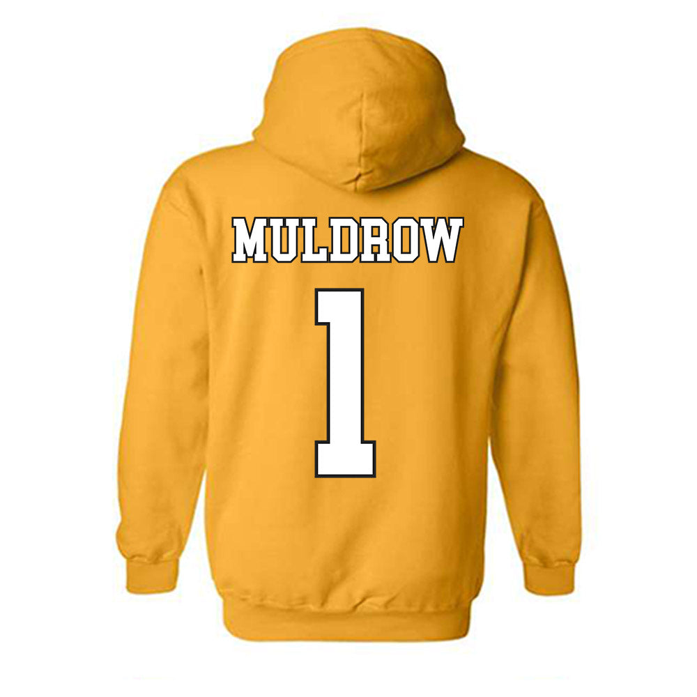 App State - NCAA Women's Basketball : Camiah Muldrow - Generic Shersey Hooded Sweatshirt-1