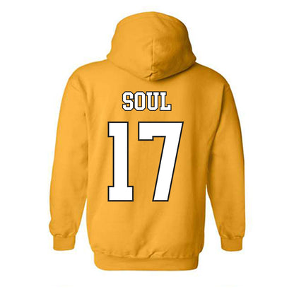 App State - NCAA Baseball : Nico Soul - Generic Shersey Hooded Sweatshirt-1