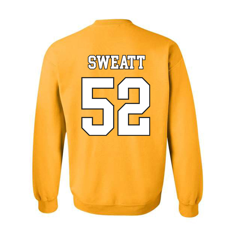 App State - NCAA Football : Cayden Sweatt - Generic Shersey Crewneck Sweatshirt-1