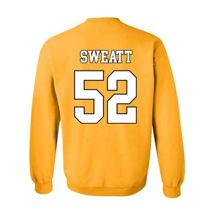 App State - NCAA Football : Cayden Sweatt - Generic Shersey Crewneck Sweatshirt-1
