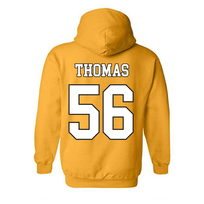 App State - NCAA Football : Jayden Thomas - Generic Shersey Hooded Sweatshirt-1