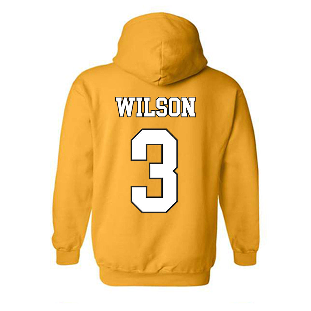 App State - NCAA Men's Basketball : Luke Wilson - Generic Shersey Hooded Sweatshirt-1