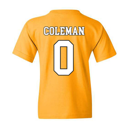 App State - NCAA Football : Doopah Coleman - Generic Shersey Youth T-Shirt-1