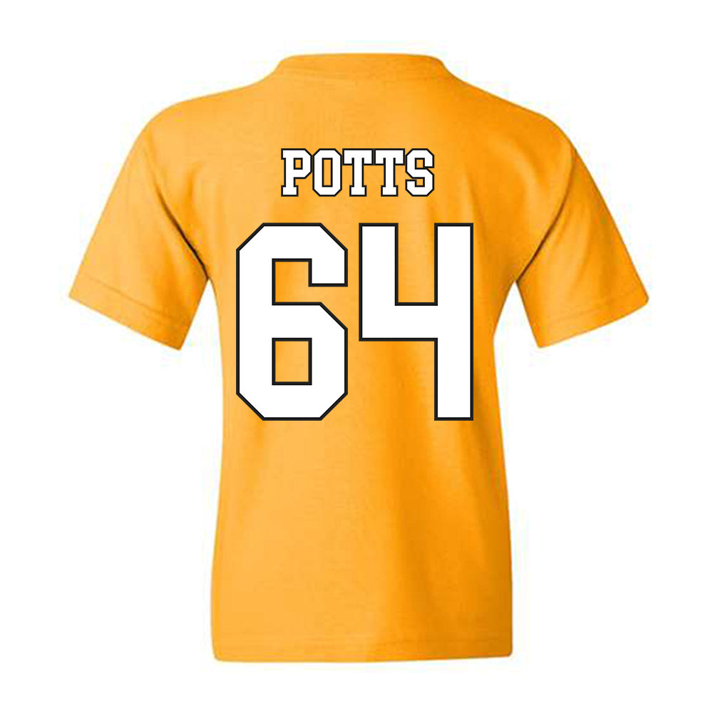 App State - NCAA Football : Jarvis Potts - Generic Shersey Youth T-Shirt-1