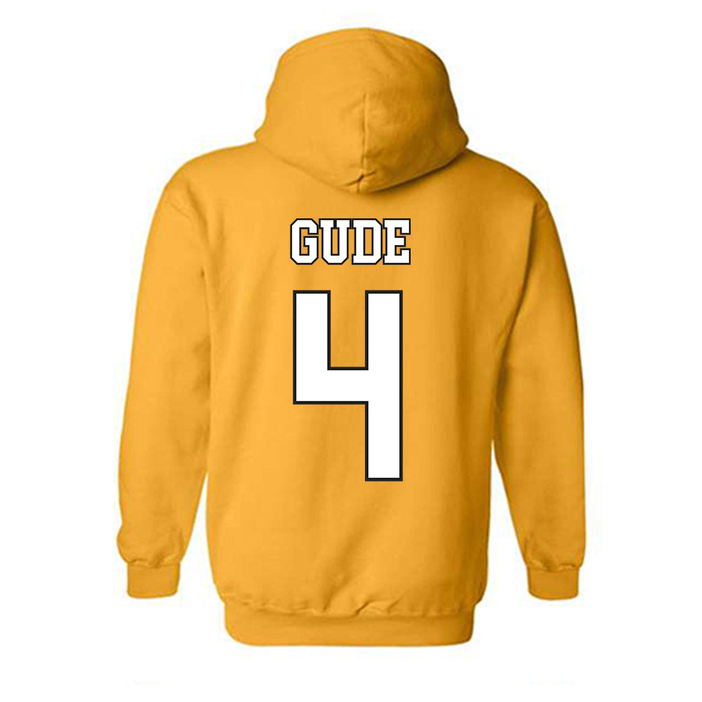 App State - NCAA Football : Jakob Gude - Generic Shersey Hooded Sweatshirt-1