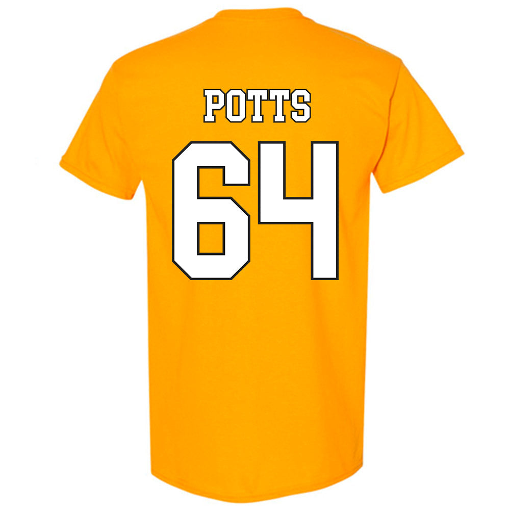 App State - NCAA Football : Jarvis Potts - Generic Shersey T-Shirt-1