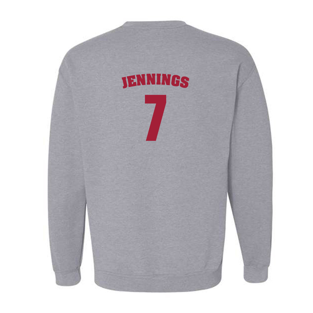 Alabama - NCAA Women's Basketball : Waiata Jennings - Sports Shersey Crewneck Sweatshirt-1