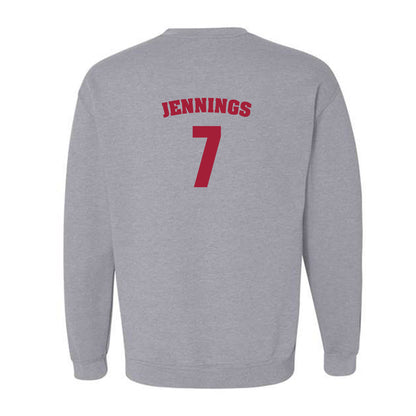 Alabama - NCAA Women's Basketball : Waiata Jennings - Sports Shersey Crewneck Sweatshirt-1