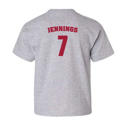 Alabama - NCAA Women's Basketball : Waiata Jennings - Sports Shersey Youth T-Shirt-1