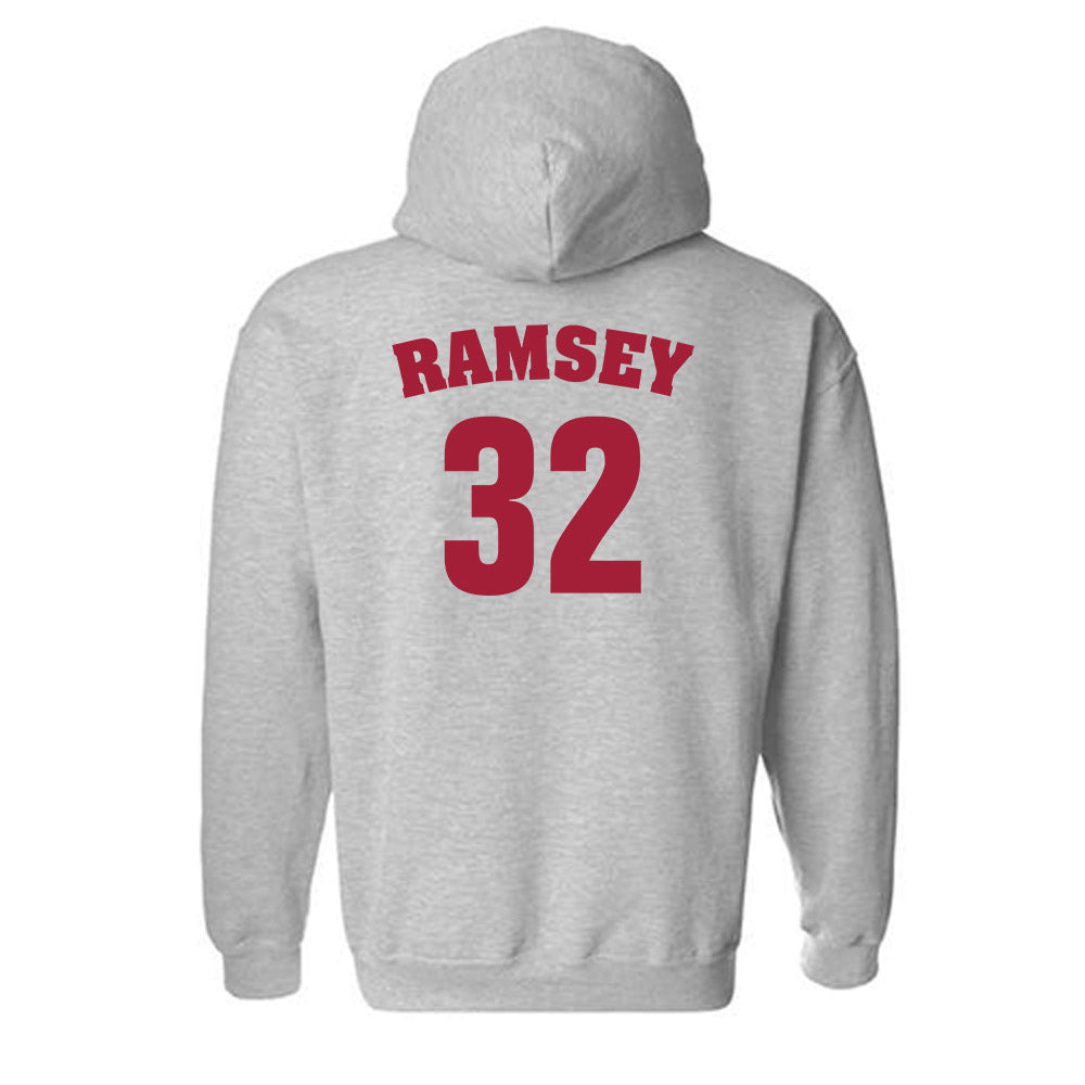 Alabama - NCAA Women's Basketball : Alancia Ramsey - Sports Shersey Hooded Sweatshirt-1