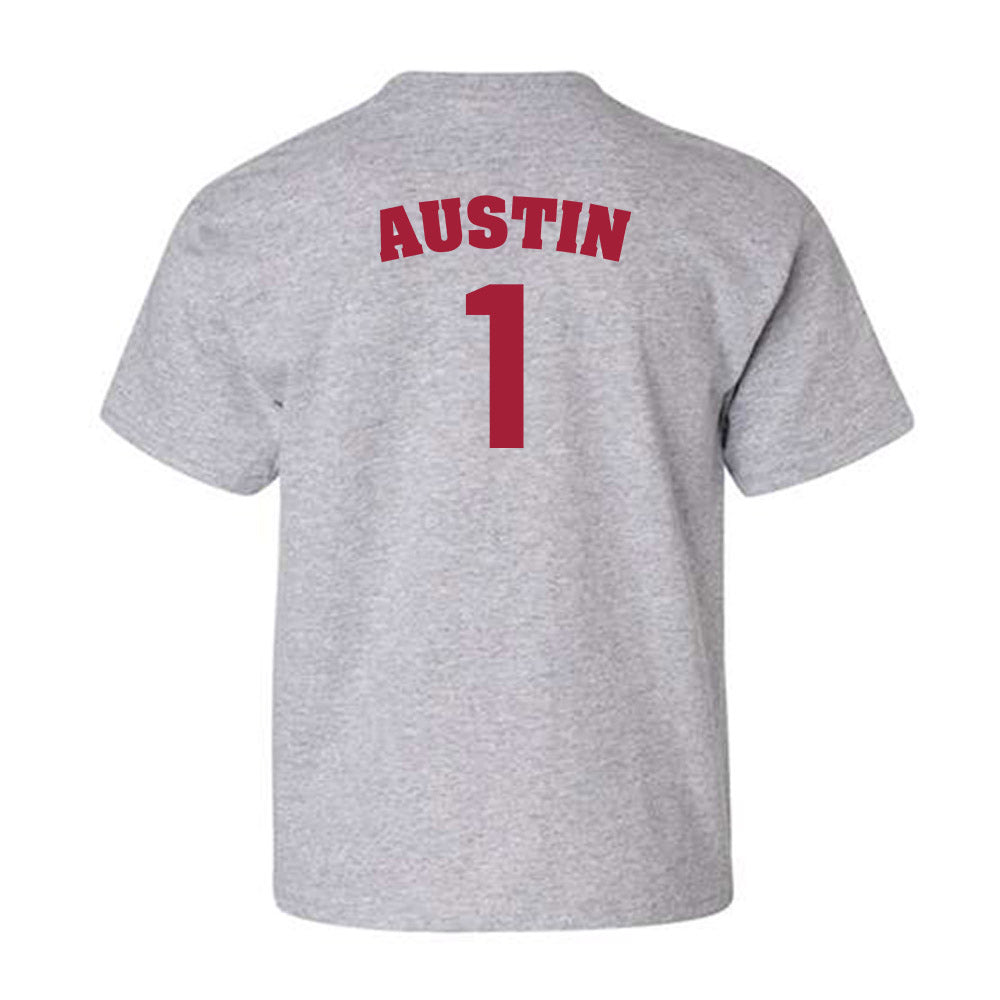 Alabama - NCAA Women's Basketball : Ace Austin - Sports Shersey Youth T-Shirt-1
