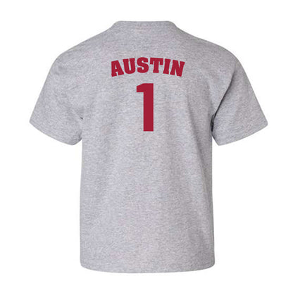 Alabama - NCAA Women's Basketball : Ace Austin - Sports Shersey Youth T-Shirt-1